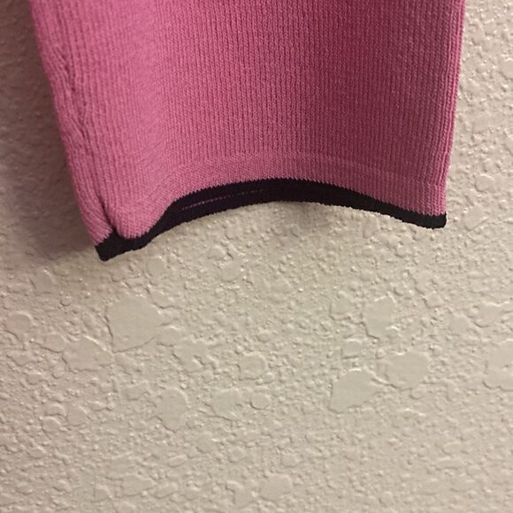 Carducci PurpleSweater with a design with black lines!! Size Small - Picture 6 of 8